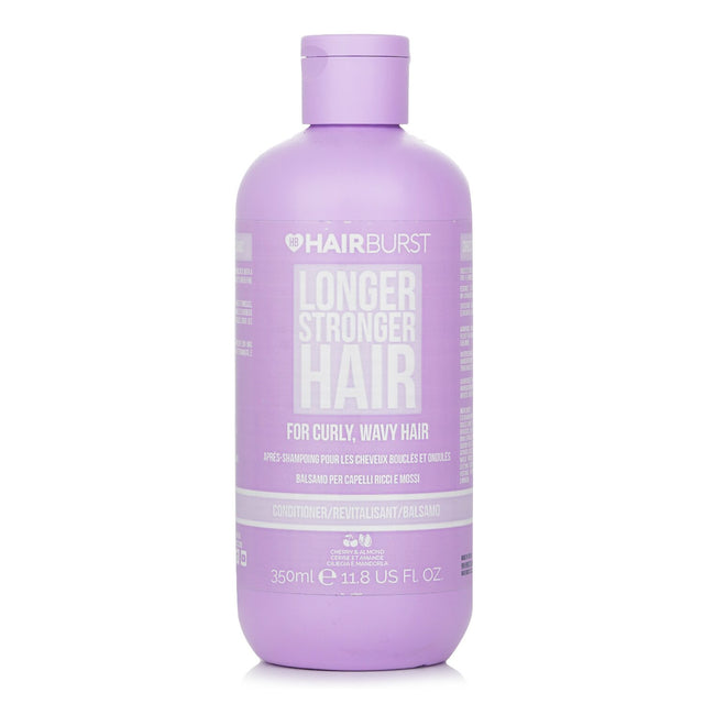 Hydrating Cherry & Almond Conditioner for curly hair, enhances curls, reduces frizz, and adds moisture without weighing hair down.