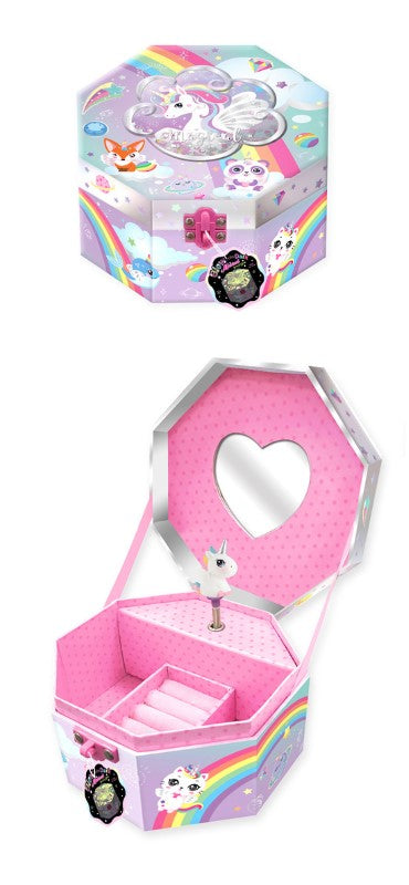 Unicorn  Musical Jewellery Box with Figurine