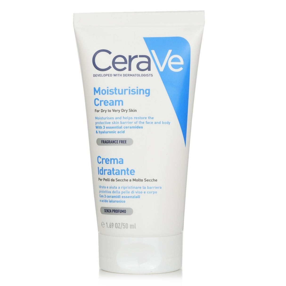 CeraVe - Cerave Moisturising Cream For Dry to Very Dry Skin  - 50ml/1.69oz