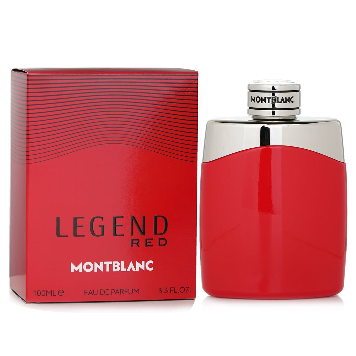 Montblanc Legend Red Eau De Parfum 100ml, a bold fruity and woody fragrance for men, perfect for any occasion.