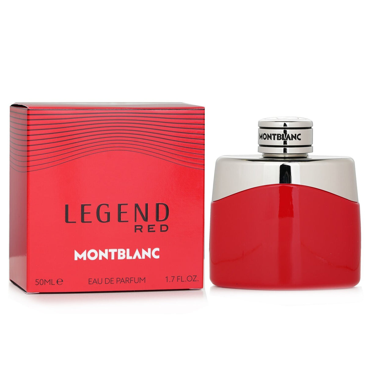 Montblanc Legend Red Eau De Parfum Spray, 50ml, featuring fruity and woody notes designed for the modern man.