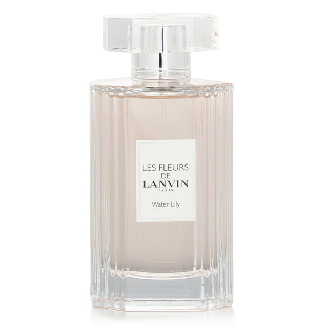 Lanvin Les Fleurs Water Lily Eau De Toilette Spray 90ml, a floral aquatic fragrance with notes of grapefruit, pomegranate, and water lily.