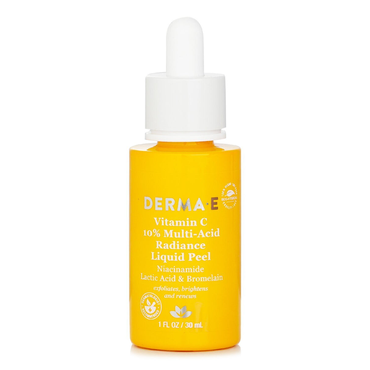 Derma E - Vitamin C 10% Multi-Acid Radiance Liquid Peel  - 30ml/1oz
