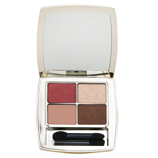 Estee Lauder Pure Color Envy Quad #07 Boho Rose features four luxurious, versatile eyeshadows in rich, blendable finishes.