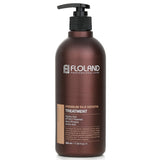 Floland Premium Silk Keratin Treatment restores dry, damaged hair with a nourishing blend of keratin and essential oils.