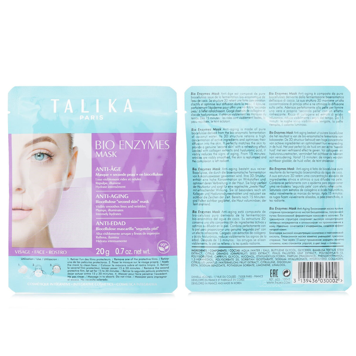 Talika Bio Enzymes Mask Anti-Aging 20g/0.7oz