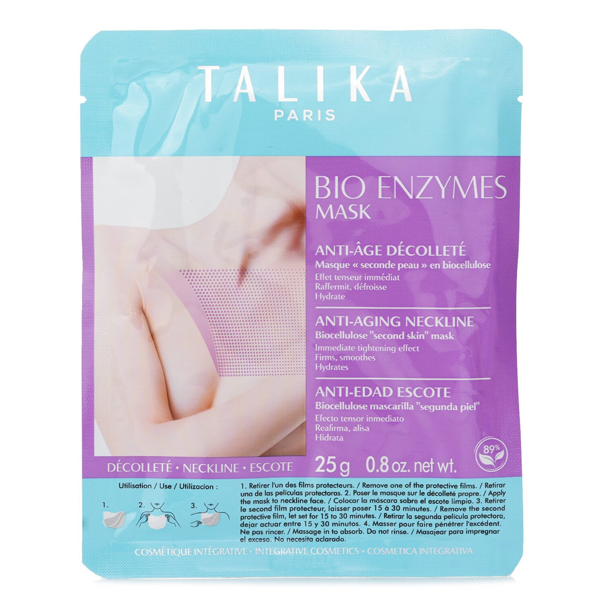 Talika - Bio Enzymes Mask Anti-Aging Neckline  - 25g/0.8oz