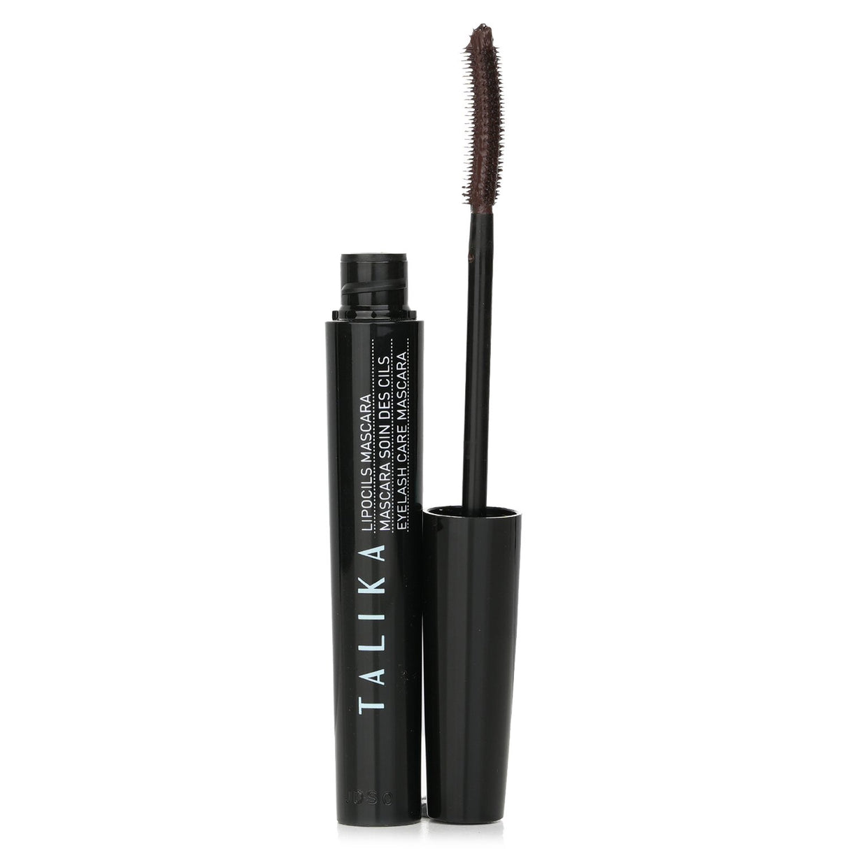 Talika Lipocils Mascara in Marron Brown enhances lashes with natural ingredients, providing volume, color, and curl.