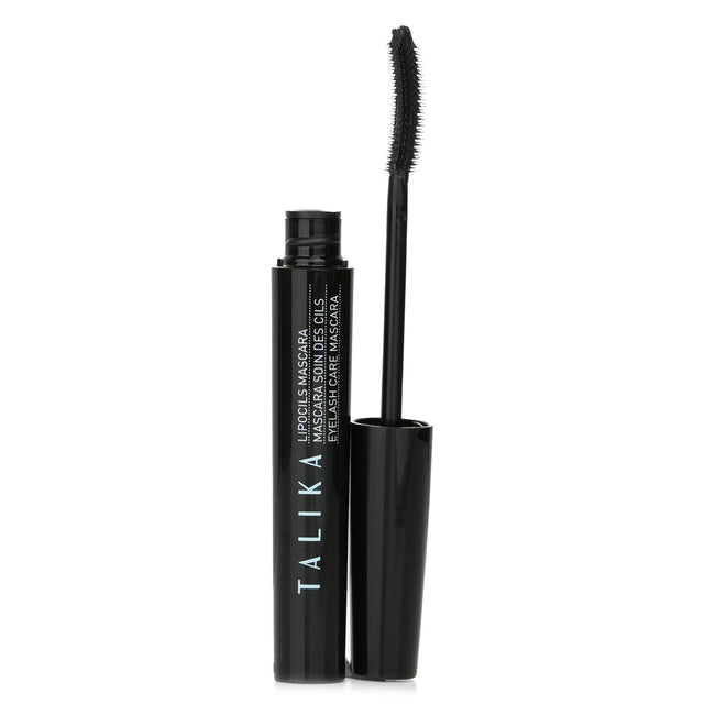 Talika Lipocils Mascara in Black, 8.5ml, enhances lashes with natural ingredients for bold, voluminous, and curled results.