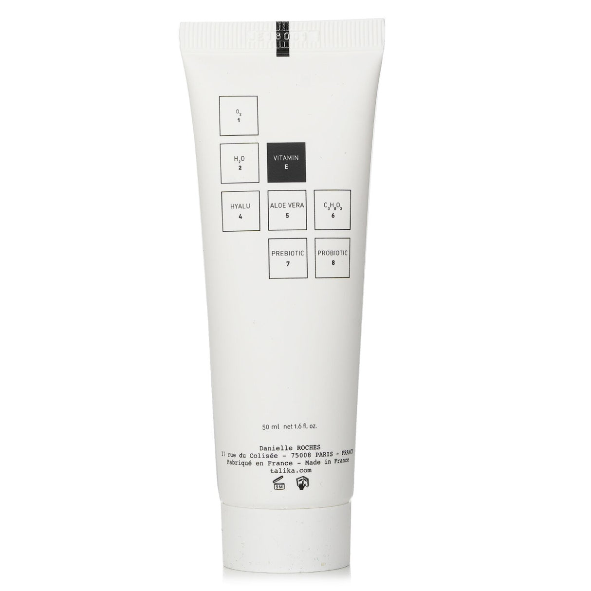 Luxurious Talika Hydra Intense Light Cream, 50ml, offers deep hydration with natural prebiotics and anti-pollution protection.