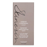Sarah Chapman Skinesis Radiance Recharge System with 10 ultra-hydrating skincare shots for revitalizing dull skin.