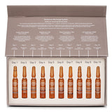Sarah Chapman Skinesis Radiance Recharge System with 10 individual doses to brighten and rejuvenate dull skin.