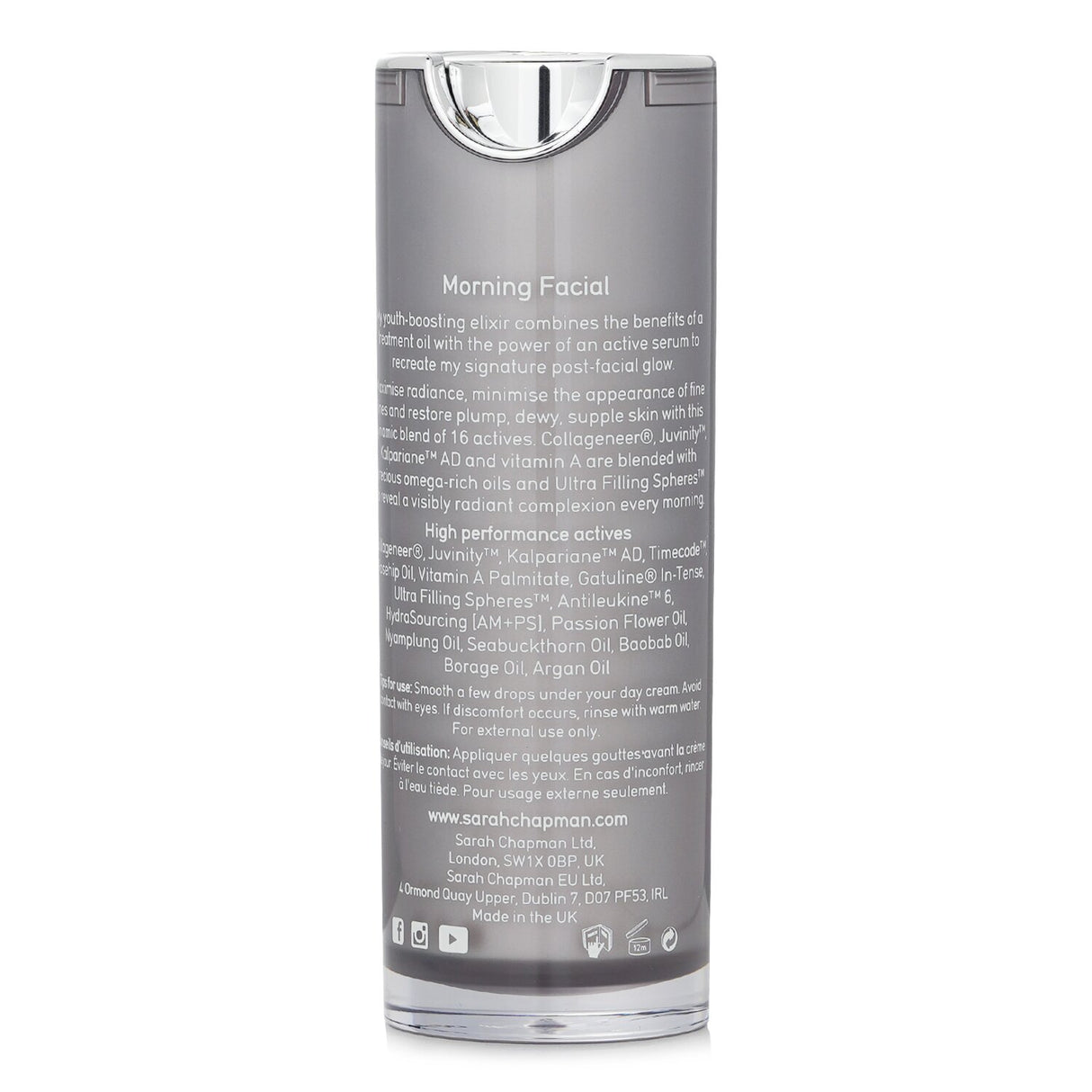 Sarah Chapman - Skinesis Morning Facial Day elixir  - 15ml/0.5oz