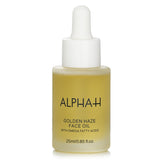 Alpha-H Golden Haze Face Oil in a 25ml bottle, featuring a blend of 9 botanical oils for deep hydration and nourishment.