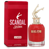 Jean Paul Gaultier Scandal Le Parfum, a bold amber floral fragrance with jasmine, caramel, and black vanilla notes in 80ml spray.