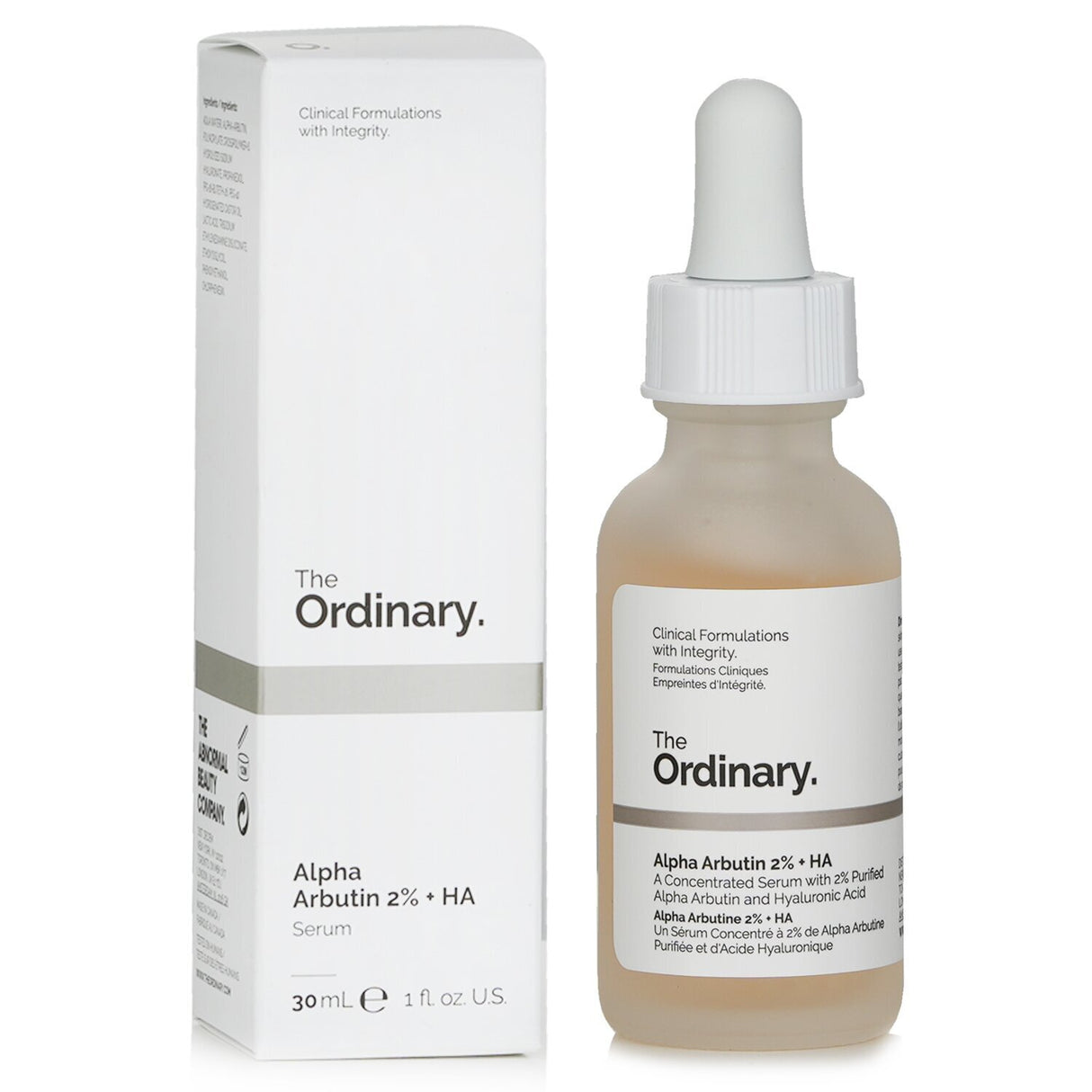 The Ordinary - Alpha Arbutin 2% + HA Concentrated Serum  - 30ml/1oz