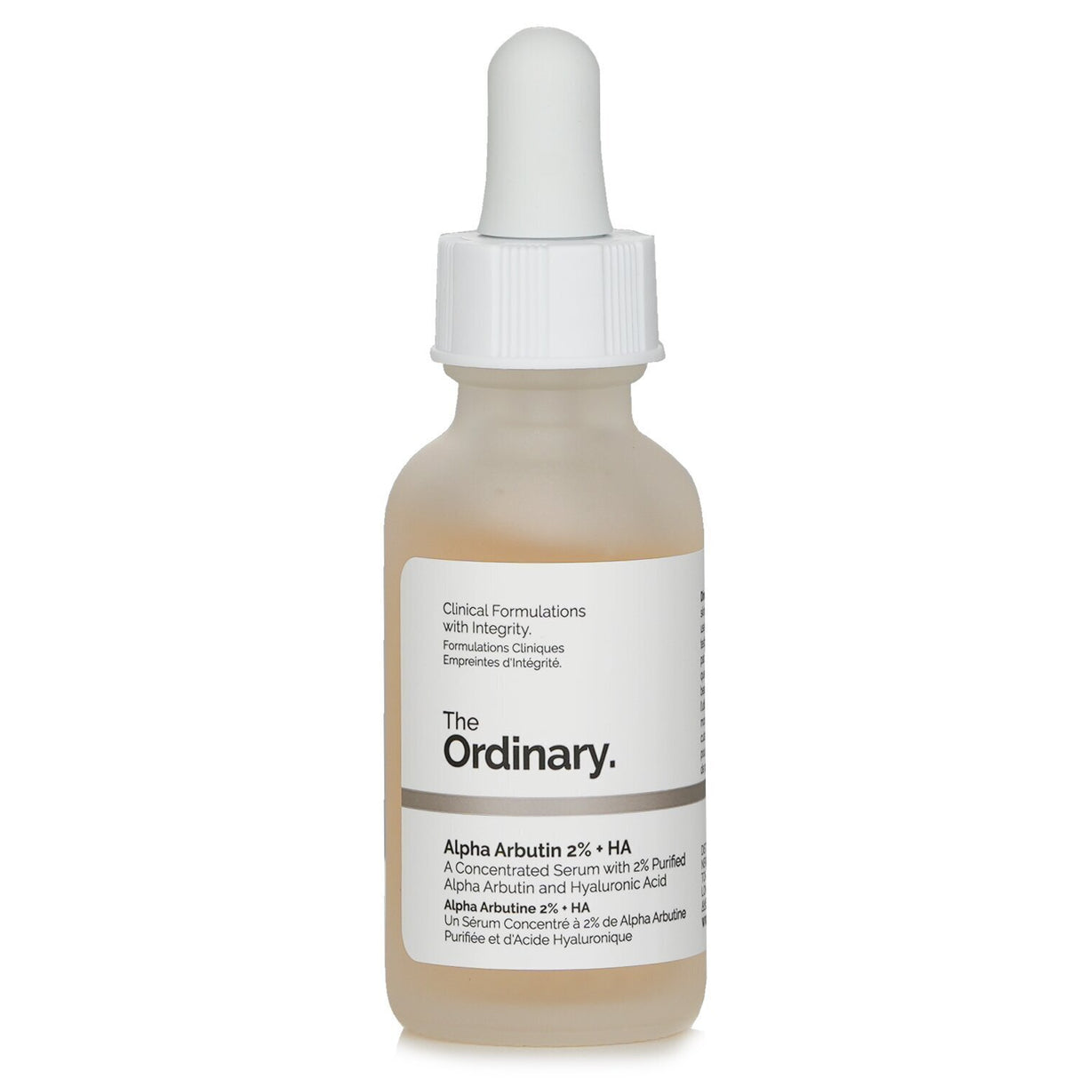 The Ordinary - Alpha Arbutin 2% + HA Concentrated Serum  - 30ml/1oz