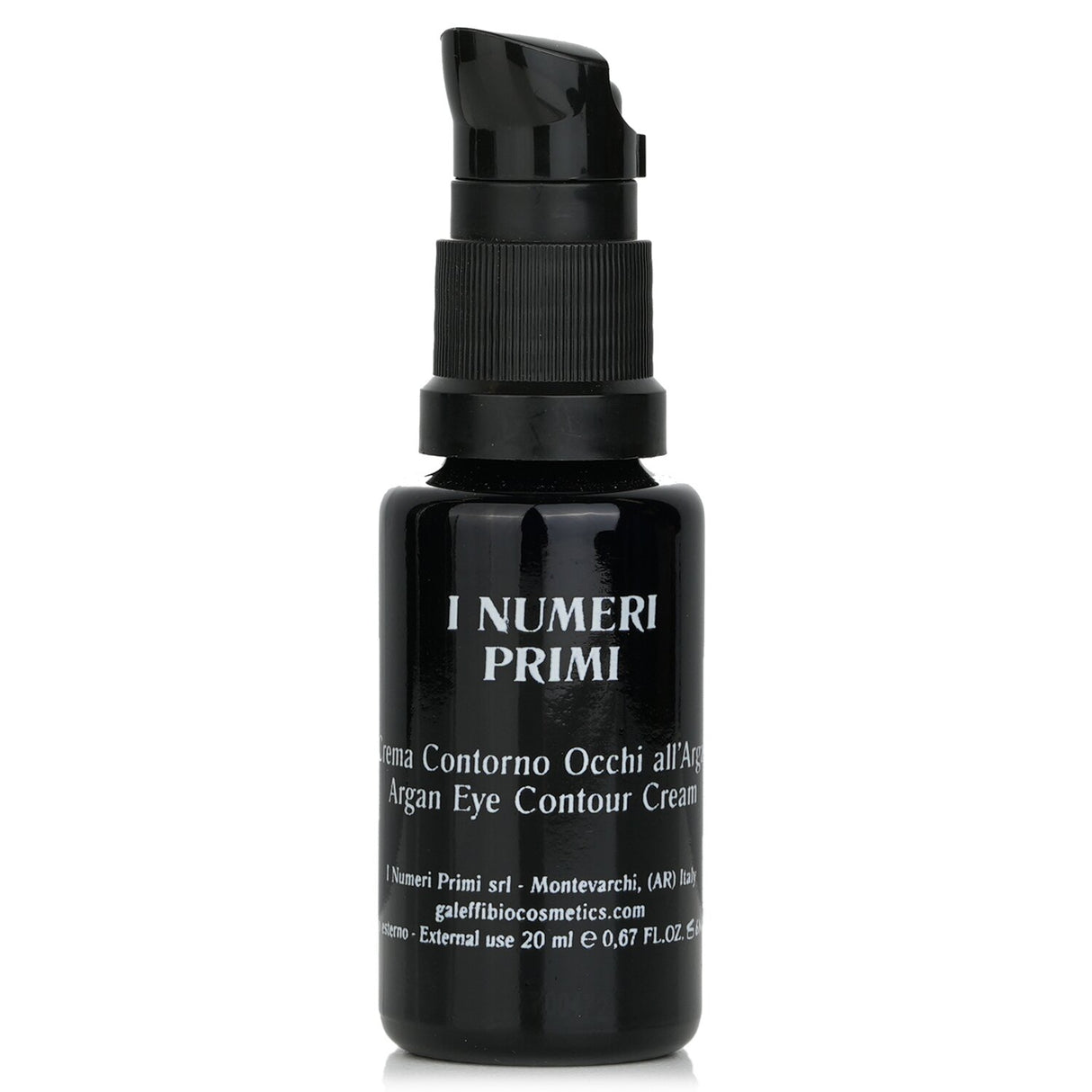 Lightweight Argan Eye Contour Cream with Squalane, Shea Butter, and Sesame Oil, reduces dark circles and puffiness.