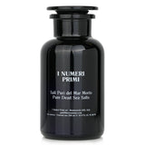 Bottled 500ml of I Numeri Primi - N.19 Dead Sea Salts for a detoxifying, relaxing bath experience, free from harmful additives.