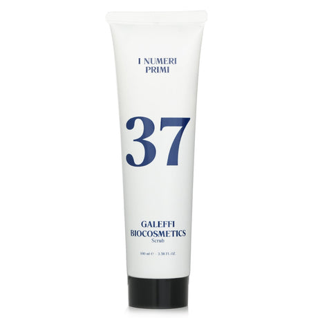 I Numeri Primi N.37 Facial and Body Scrub 100ml, an antioxidant-rich exfoliating gel with Acai and Avocado oils for smooth, hydrated skin.