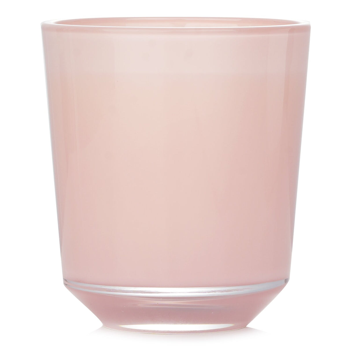 Peony pink scented candle with romantic rose and elderflower fragrance, handcrafted in France, burns for 40 hours.