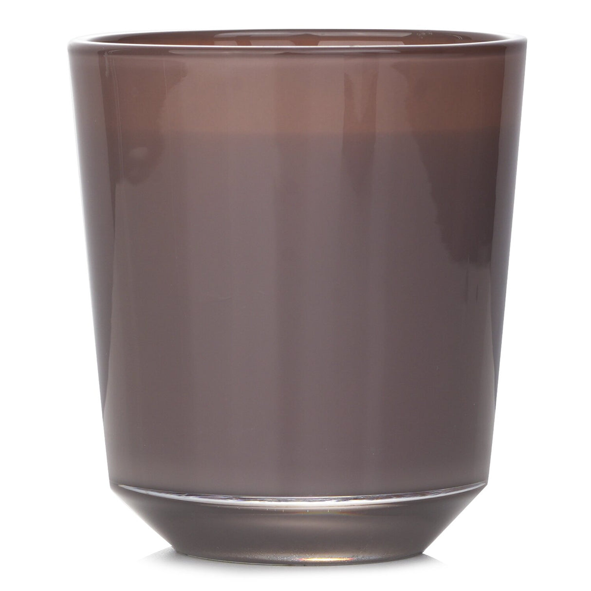 Luxurious Moka Tonka scented candle in an elegant glass container, featuring roasted mocha and tonka bean fragrance.