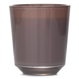 Luxurious Moka Tonka scented candle in an elegant glass container, featuring roasted mocha and tonka bean fragrance.