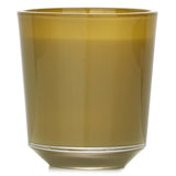 Bronze Santal Scented Candle in elegant glass, offering a soothing woody aroma for relaxation; burn time 40 hours.