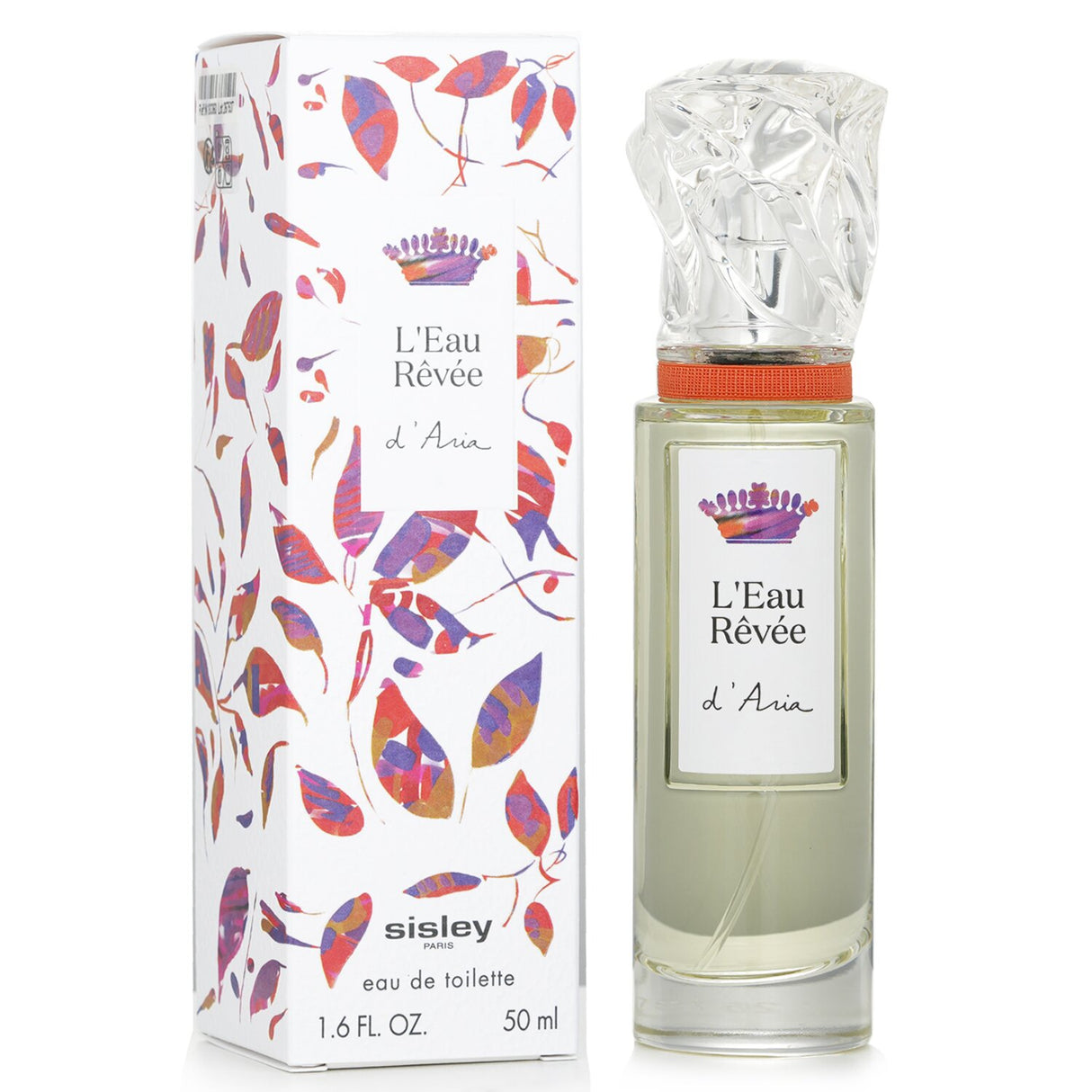 Fruity-leathery fragrance in a 50ml spray with notes of bergamot, mandarin, and warm vanilla; eco-friendly packaging.