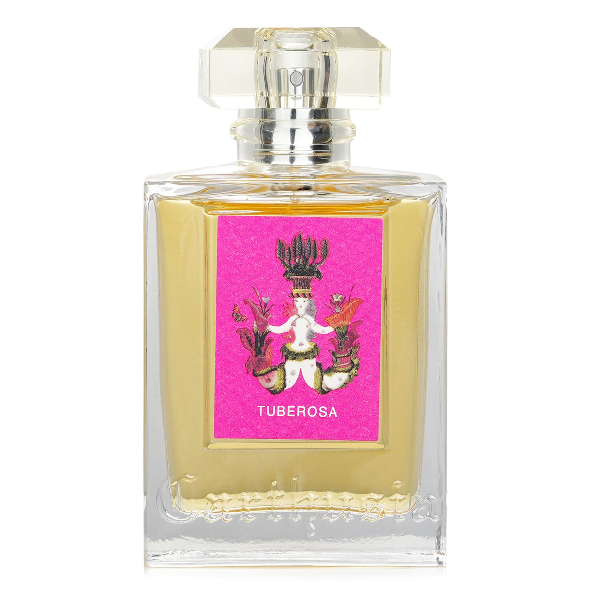 Bottle of Carthusia Tube Rosa Eau De Parfum, a unisex floral fragrance with notes of plum, rose, vanilla, and musk.