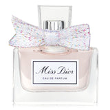 Miniature 5ml Miss Dior Eau De Parfume featuring fruity floral notes, ideal for spirited young women, perfect for on-the-go elegance.