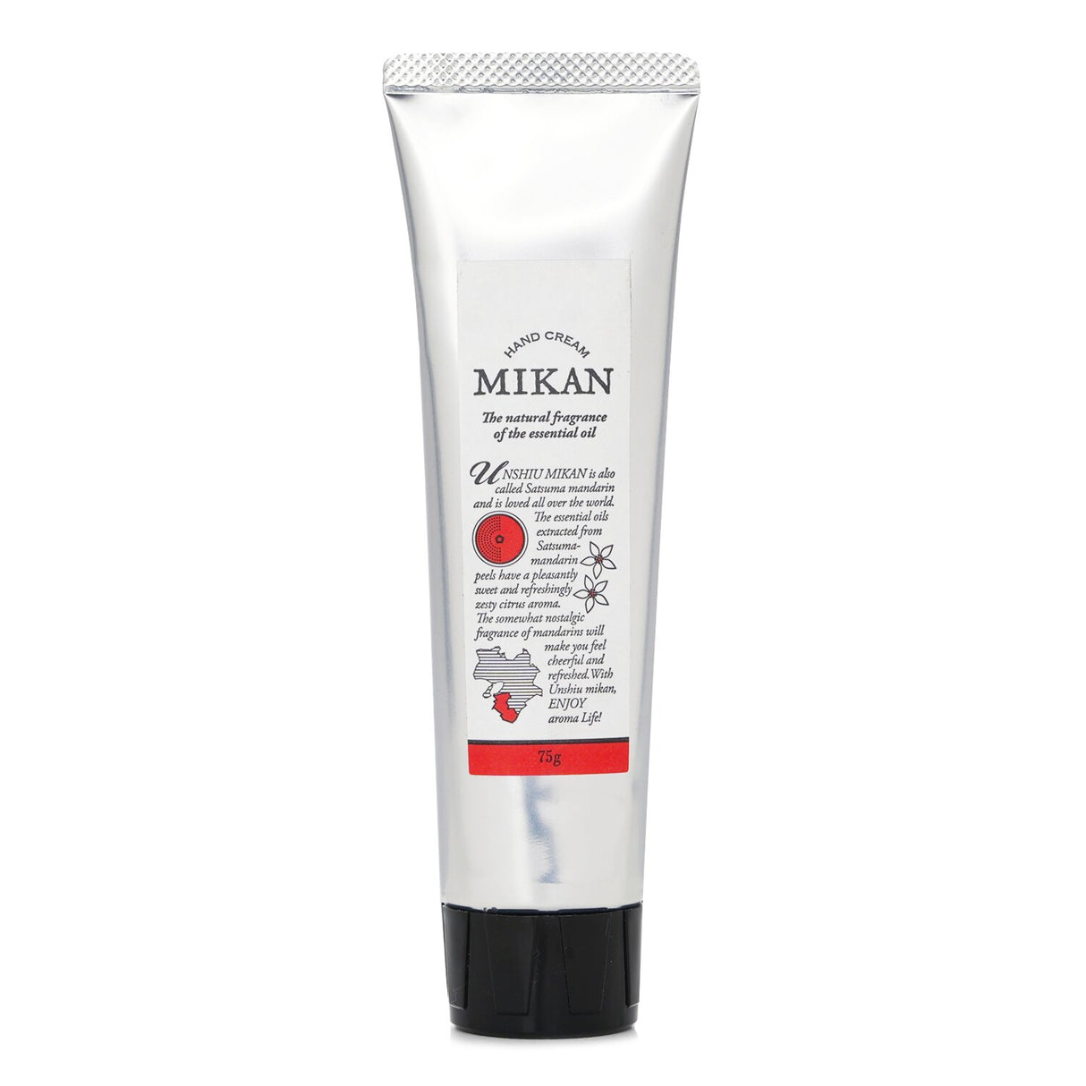 Moisturizing hand cream with citrus scent, enriched with shea butter and mandarin oils for soft, supple hands.