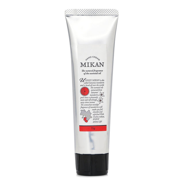 Moisturizing hand cream with citrus scent, enriched with shea butter and mandarin oils for soft, supple hands.