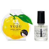 Luxurious Yuzu Nail Oil with 100% natural ingredients for hydration and glossy finish, made in Japan, 10ml.