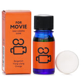 "5.5ml bottle of Daily Aroma Japan fragrance, blending Bergamot, Ylang Ylang, and Orange for a cinematic aromatic escape."