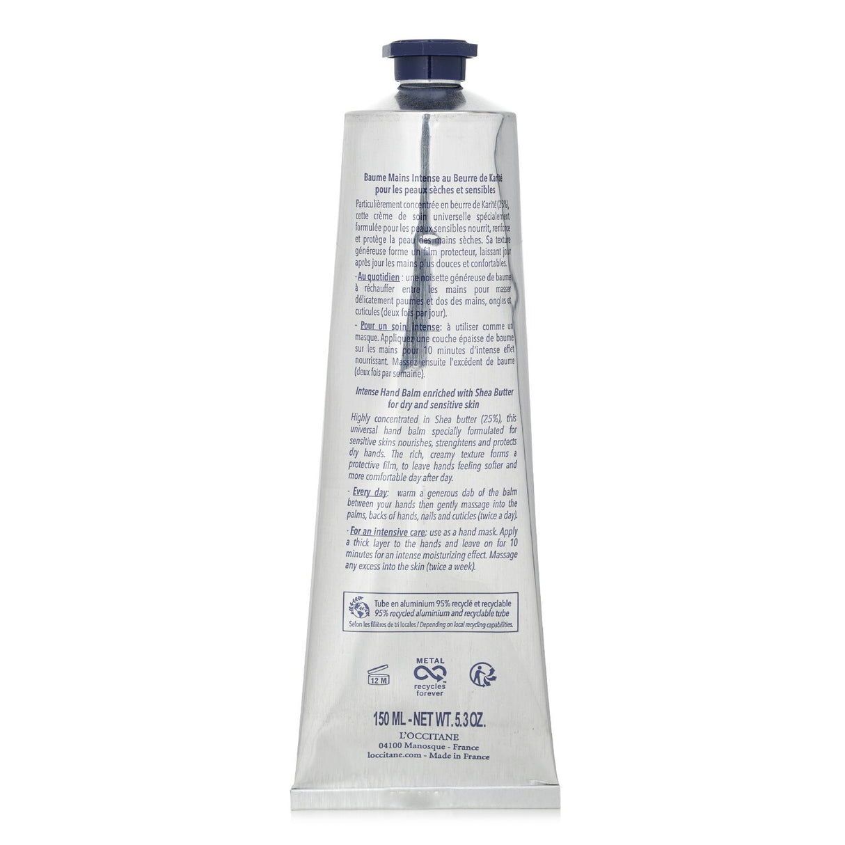 L'Occitane - Shea Butter Intensive Hand Balm (For Very Dry Hands)  - 150ml/5.3oz