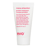 Evo Mane Attention Protein Treatment 30ml, revitalizing hair treatment for color-treated, weak, and brittle hair.