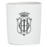 Luxury Sisley Tuberose Candle in a matte white container, emits powdery floral aroma, burn time 45 hours, ideal for relaxation.