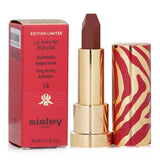 Luxurious limited edition lipstick in #16 Beige Beijing with silky texture, hydrating formula, and iconic zebra-striped design.