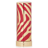 Limited edition Sisley lipstick in #16 Beige Beijing, featuring zebra-striped design and luxurious hydrating formula.