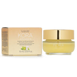 Miniature Kora Organics Turmeric Glow Moisturizer in 15ml, featuring a vegan formula for radiant, hydrated skin.
