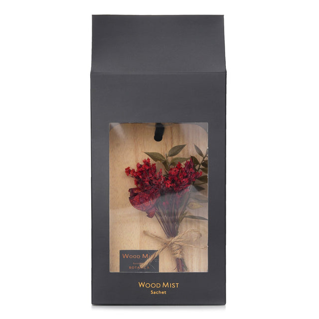Botanica Wood Mist Sachet in Rose, offering a calming floral scent with notes of White Rose, ideal for home fragrance.
