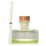 Botanica Cologne Reed Diffuser with Yellow Calcite in 180ml, featuring natural rattan reeds for calming citrus fragrance.