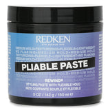 Redken Pliable Paste, a 150ml styling paste for flexible hold and versatile hairstyles, suitable for all hair lengths.