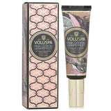 Voluspa Pink Citron Grapefruit Hand Cream in a 50ml tube, featuring nourishing oils and a refreshing grapefruit fragrance.