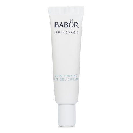 Lightweight Babor Skinovage eye gel cream, enriched with pomegranate and caffeine, hydrates and brightens dry, tired eyes.