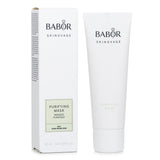 Babor Skinovage Purifying Mask for oily, acne-prone skin in a 50ml tube, promoting clarity and hydration while combating blemishes.