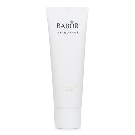 Babor Skinovage Purifying Mask for oily, acne-prone skin, enriched with natural ingredients for deep cleansing and refined complexion.