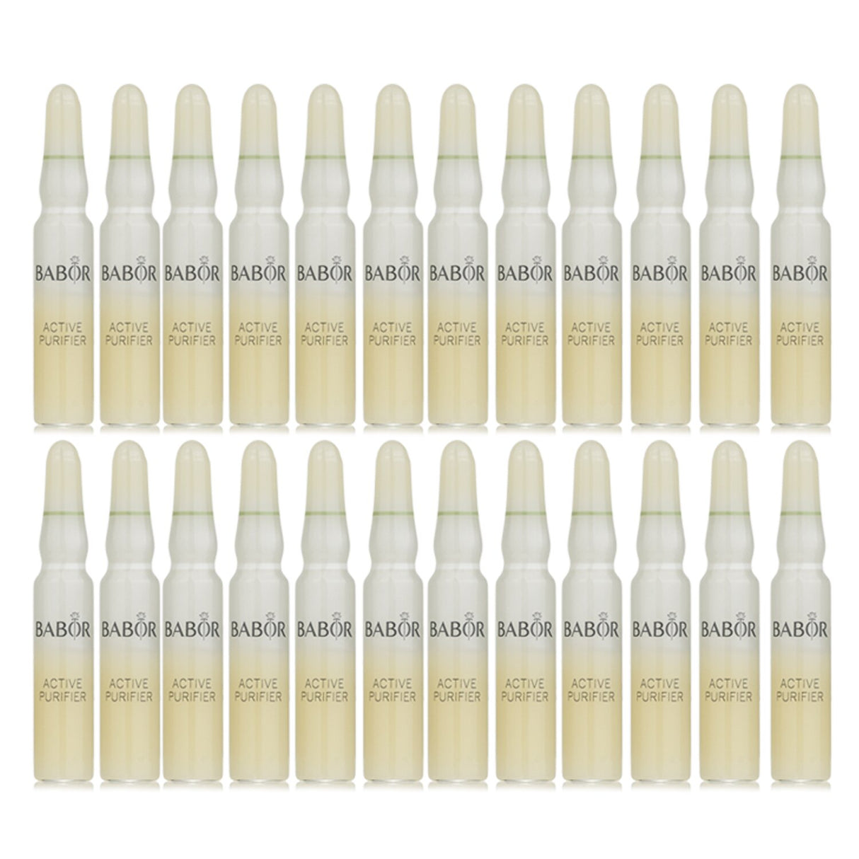 Babor CP Ampoule Concentrates for blemish treatment, featuring tea tree oil and babassu seed for clearer, mattified skin.