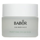 Babor Skinovage Purifying Cream Rich in 50ml, a clarifying cream for oily skin that reduces blemishes and hydrates effectively.